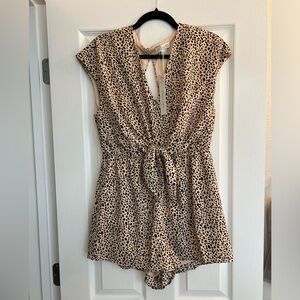 VICI Cheetah Romper Size L (Fits like a M)